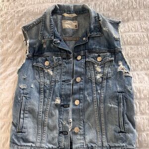 rag & bone Light Blue Denim Jacket